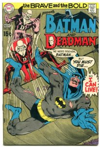 Brave And The Bold  #86 1969- Batman- Deadman - Neal Adams FN/VF