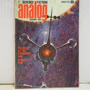 Analog Science Fiction Science Fact Magazine March 1972 VF