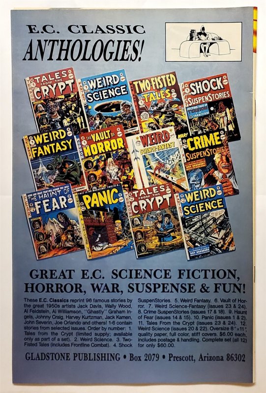 Weird Science #4 (March 1991, Gladstone) 7.0 FN/VF