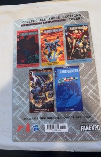 Transformers #20 Fabrizio De Tommaso foil connecting cover