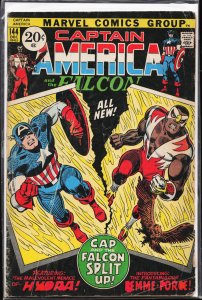 Captain America #144 (1971) Captain America and the Falcon