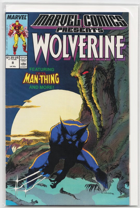 Marvel Comics Presents #8 (1988) Master of Kung Fu / Shang-Chi