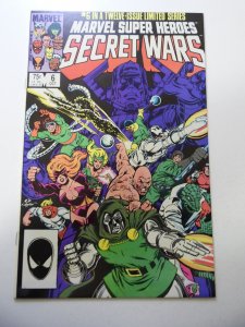 Marvel Super Heroes Secret Wars #6 (1984) VF+ Condition