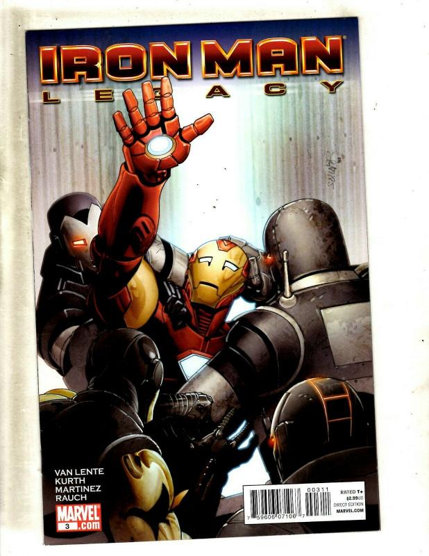 10 Iron Man Comics Legacy # 3 5 8 10 11 Viva Las Vegas # 1 2 + Wars # 1 2 3 MF22