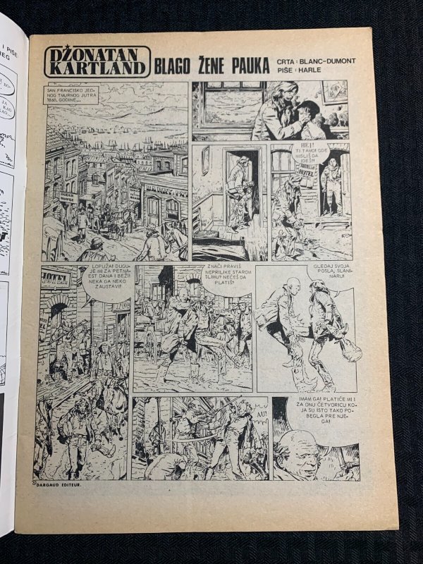 1979 STRIPOTEKA Yugoslavia Comic Strips #556 FN 6.0 Prince Valiant / Popeye