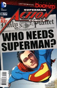 Action Comics (2nd Series) #35 VF ; DC | New 52 Superman Doomed Greg Pak