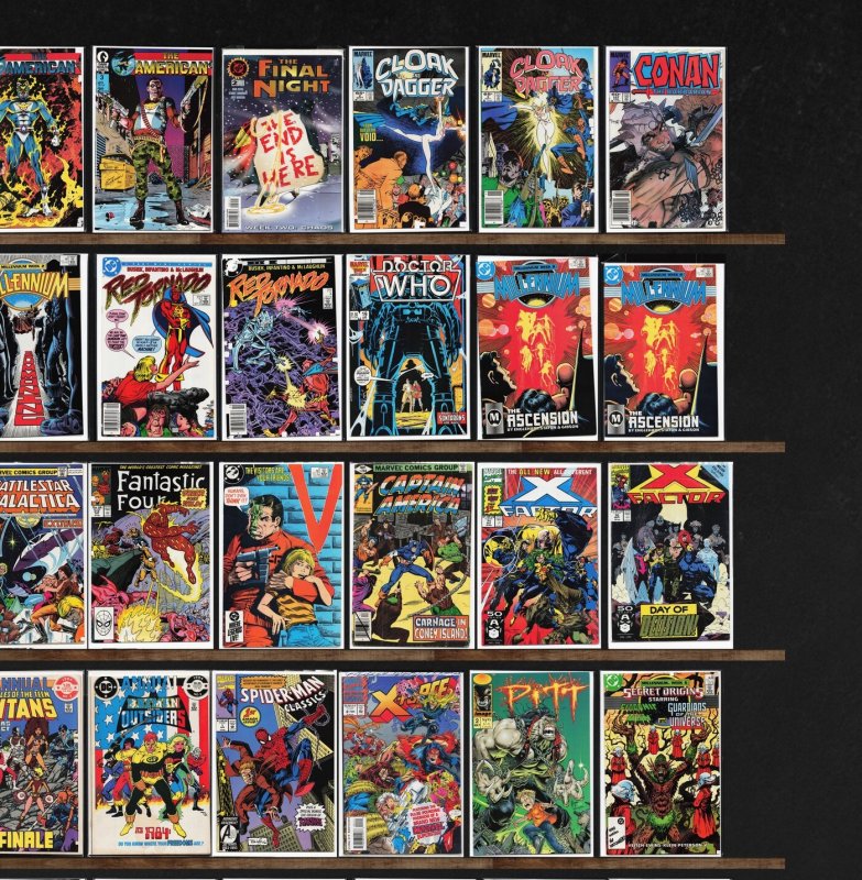Huge Lot 150+ Comics with The Thing, Marvel Tales, Millennium, Thor & More!