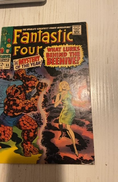 Fantastic Four #66 (1967)first him- warlock app