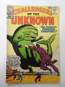 Challengers of the Unknown #20 (1961) VG Condition moisture stain