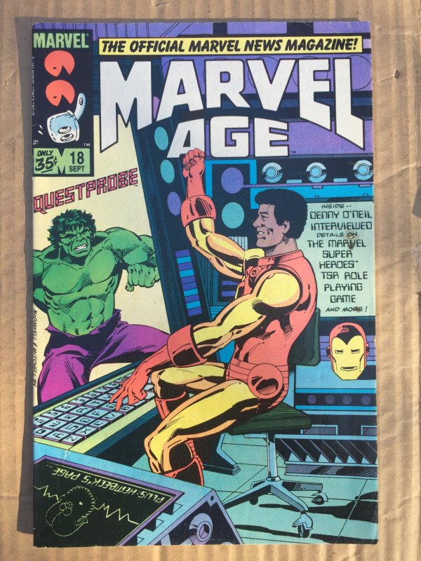 Marvel Age #18 (1984)