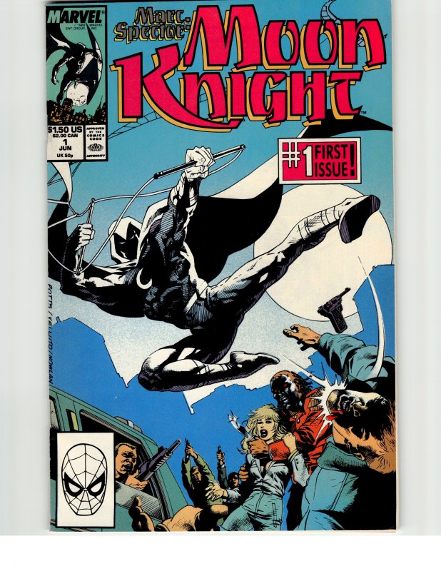 Marc Spector: Moon Knight #1 (1989) Moon Knight