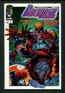 Backlash #21 (8.5 VFN+ )  Juvaun Kirby Cover & Art / 1996