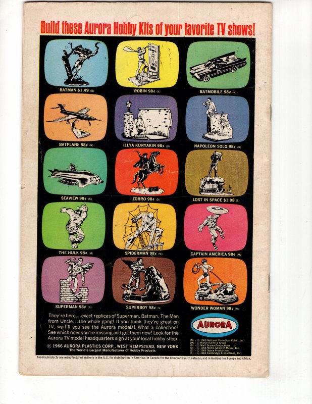 Superman #194  THE DEATH OF LOIS LANE! Silver Age DC Classic !!! / ID#123