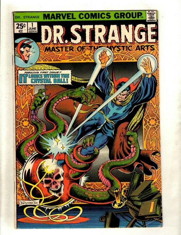 Dr. Strange # 1 FN Marvel Comic Book Frank Brunner Defenders Avengers HY1