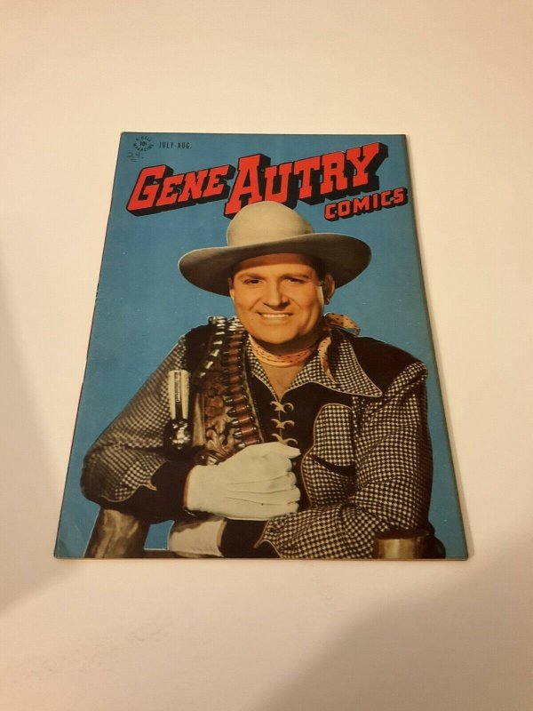 Gene Autry Comics 8 Vf Very Fine 8.0 Dell