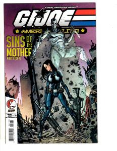 Lot Of 6 GI Joe America's Elite DDP Comic Books # 19 21 22 23 24 26 Snake Ey TP6