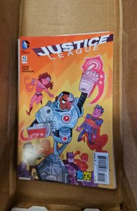 Justice League #42 Teen Titans Go Cover (2015)