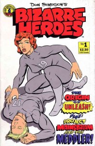 Bizarre Heroes #1 VG ; Kitchen Sink | low grade comic Don Simpson