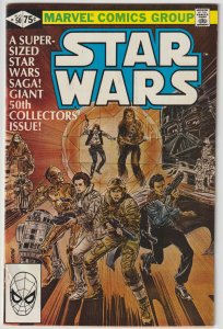 Star Wars #50 (Aug 1981, Marvel), VG condition (4.0), giant size issue