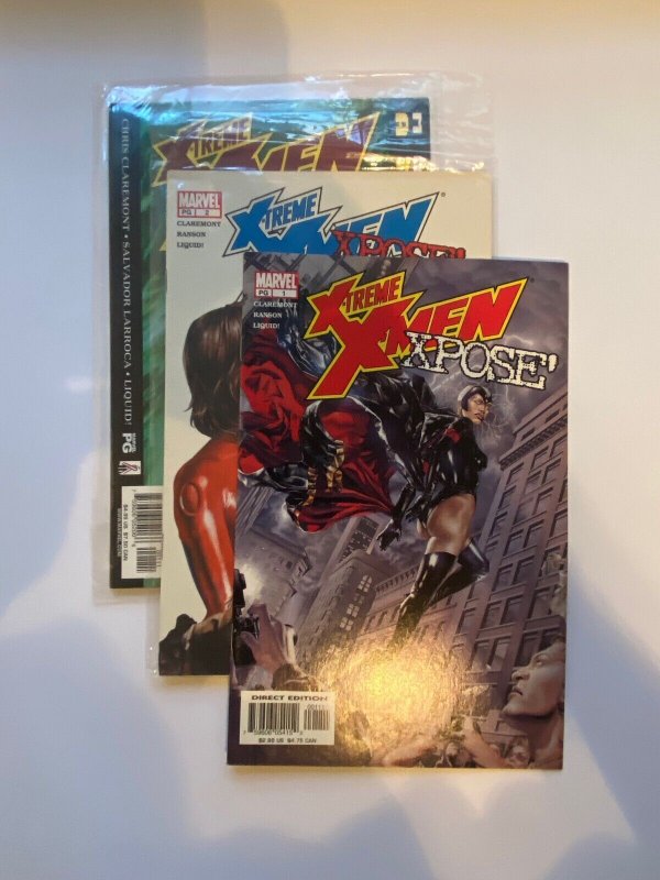 3 Marvel Comics X-Treme X-Men Expose # 1 2 X-Treme X-Men Annual 2001 43 KM3