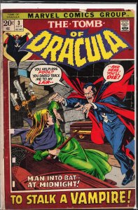 Tomb of Dracula #3 (1972) Tomb of Dracula [Key Issue]