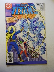 The New Teen Titans #14 (1981) FN/VF Condition indentation bc