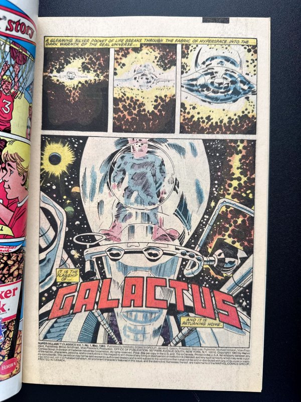 Super-Villain Classics #1 (1983) - Origin of Galactus - VF/NM - Newstand