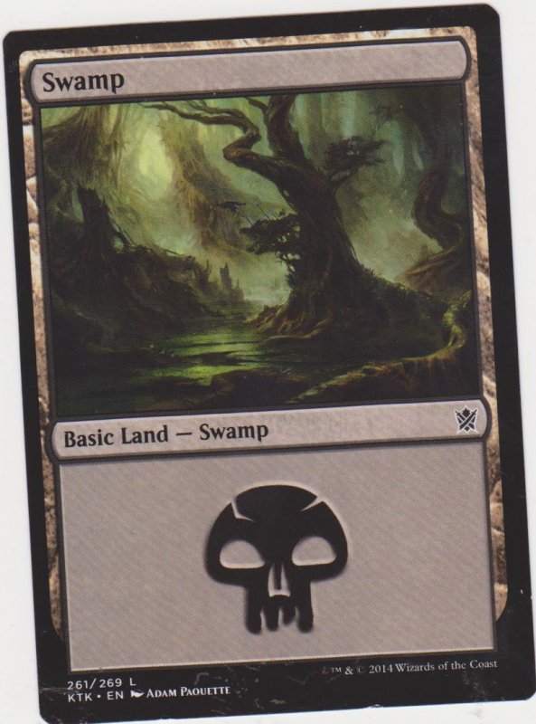 Magic the Gathering: Basic Land - Swamp