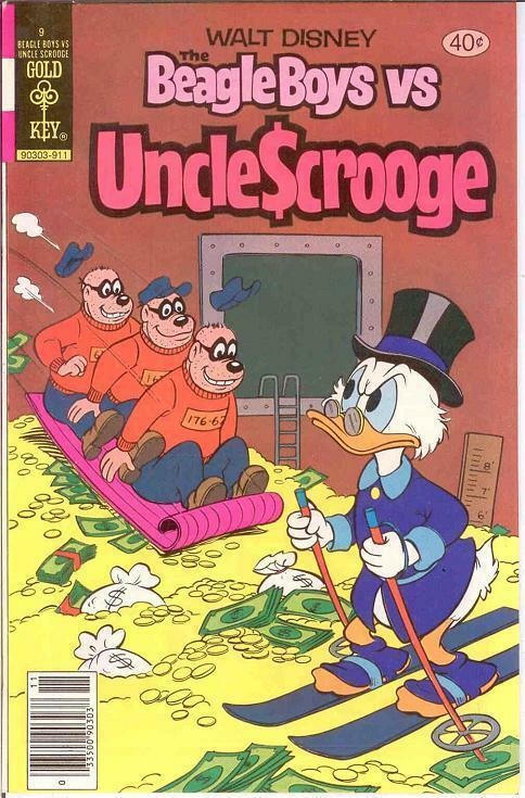 BEAGLE BOYS VS UNCLE SCROOGE 9 VF  Nov. 1979 COMICS BOOK