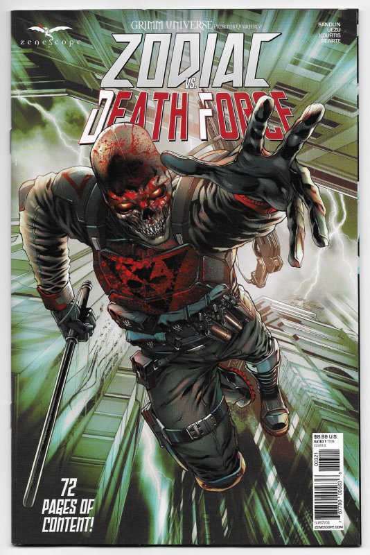 Grimm Universe Quarterly Zodiac vs Deathforce #1 Cvr B Vitorino (2021) NM