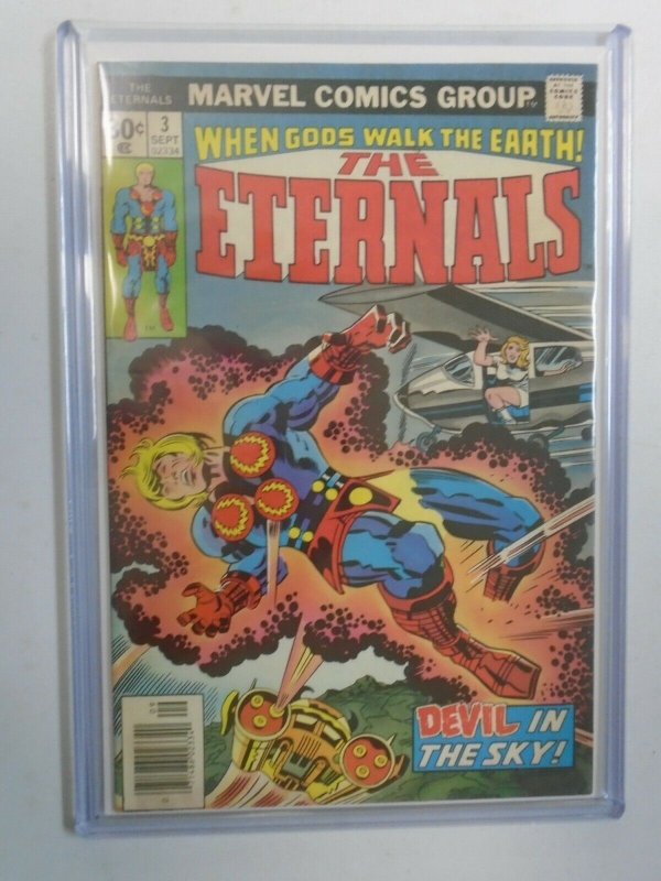 The Eternals #3 5.5 FN- foxing on rear (1976 1st Series)