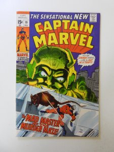 Captain Marvel #19 (1969) VF condition