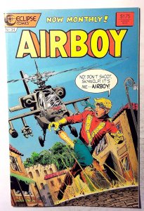 Airboy #34 (1987) Eclipse Comics 1st Print Comic Book