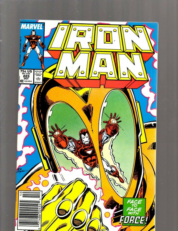 Lot of 12 Iron Man Comics #216 217 219 220 221 222 223 224 225 226 227 229 GB2