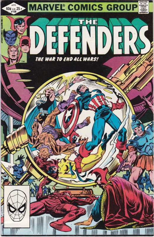 Defenders #106 vf/nm