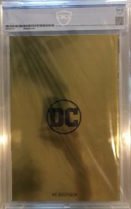 Man of Steel #1 CBCS 9.8 DC Boutique Gold Foil Variant