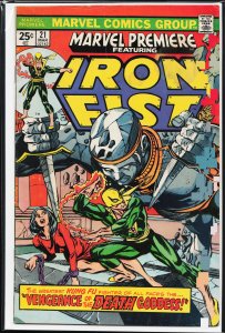 Marvel Premiere #21 (1975) Iron Fist [Key Issue]