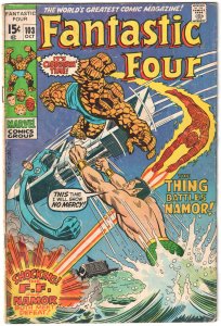 Fantastic Four #103 (1970) Fantastic Four vs Namor and Magneto