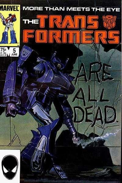 Transformers (1984 series) #5, Fine- (Stock photo)