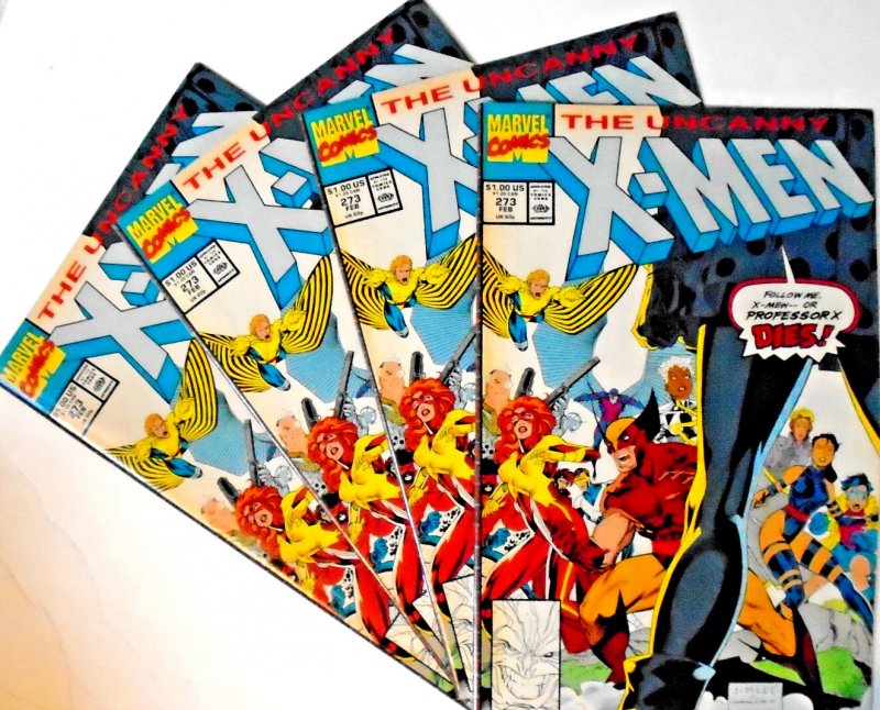 *Uncanny X-Men #273 (Jim Lee) 4 for $20, individually $7.50