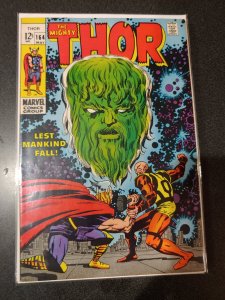 The Mighty Thor #164 (1969) VG/FN 1st Athena 3rd Adam Warlock cameo