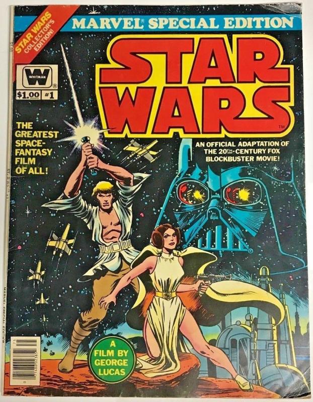 MARVEL SPECIAL EDITION TREASURY#1 FN 1978 STAR WARS WHITMAN BRONZE AGE COMICS   