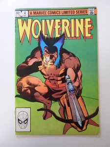 Wolverine #4 (1982) FN- condition