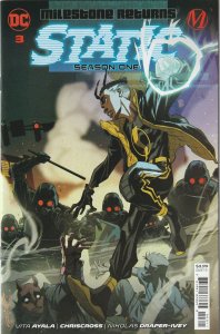 Static: Season One # 3 Cover A 1st Print NM DC 2021 [N3]