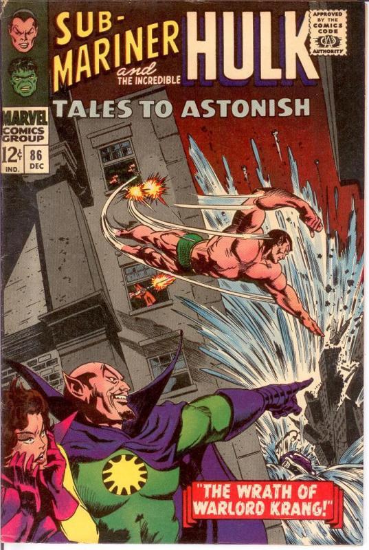 TALES TO ASTONISH 86 VG+ Dec. 1966 COMICS BOOK