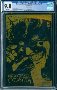 Sandman Universe: Nightmare Country #1 Tiny Onion Foil Edition CGC 9.8