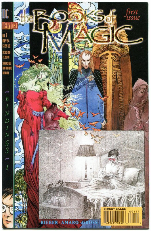 BOOKS of MAGIC #1 2 3 4-21, 23- 63, 65-71, 73-75 + Ann #1-3 VF/NM 75 issues, '94