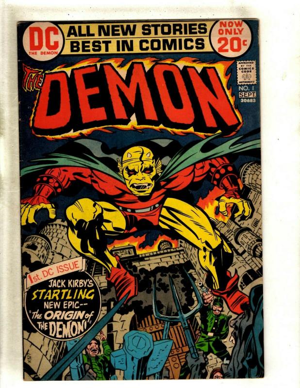 The Demon # 1 VF DC Comic Book Jack Kirby Bronze Age Etrigan Fourth World RS1