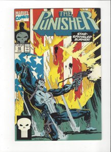 The Punisher #44 (1987) Vs Flag Cover Marvel Comics NM