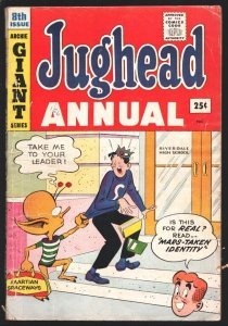 Jughead Annual #8 1960-Archie-Sci-fi Man From Mars cover art-Giant ape-Dick...